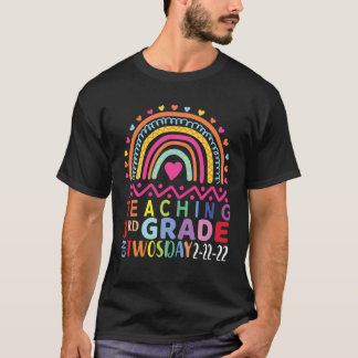 Camiseta Febrero 2022 Enseñanza De 3er Grado El 2-22-2