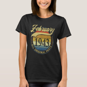 Camiseta Febrero de 1943 Todos los componentes originales C