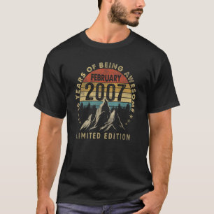Camiseta Febrero de 2007: 16 años