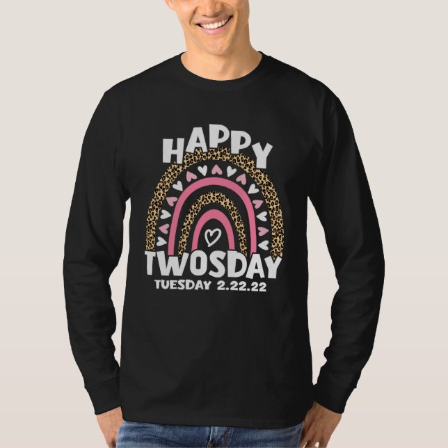 Camiseta February 22nd 2022 2 22 22 Happy Twosday Tuesday 2 (Anverso)
