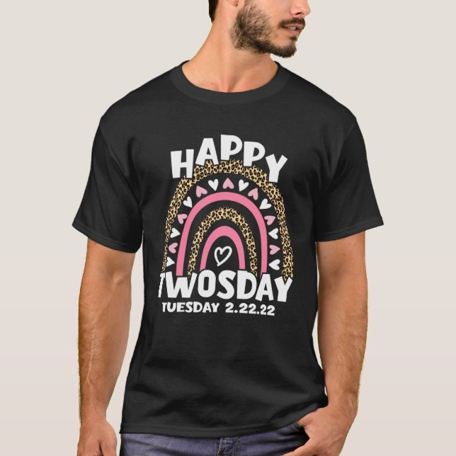 Camiseta February 22nd 2022 2 22 22 Happy Twosday Tuesday 2 (Anverso)