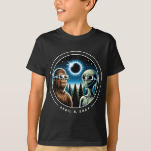 Camiseta Fecha de abril de alienígena divertida para pie de