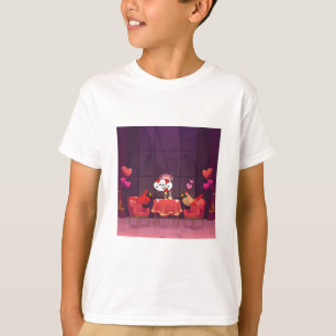 Camiseta Fecha de cena de las aves cardinales del norte