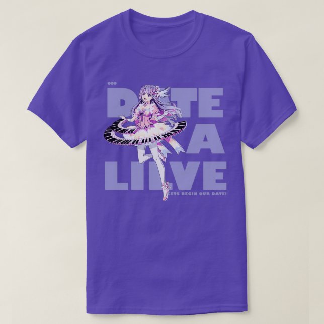 Camiseta Fecha de Miku Izayoi (Diseño del anverso)