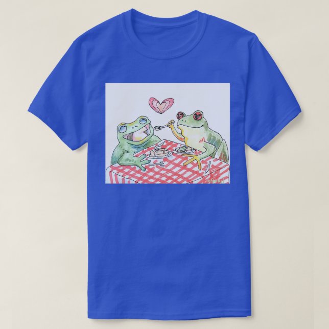 Camiseta fecha de rana (Diseño del anverso)