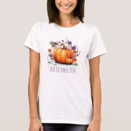 Camiseta Fecha de vencimiento de la calabaza de Invitación