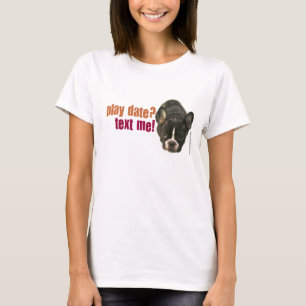 Camiseta ¿fecha del juego? ¡texto yo!