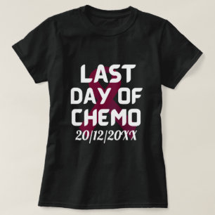 Camiseta FECHA DEL personalizado Último Día del CÁNCER MAMB