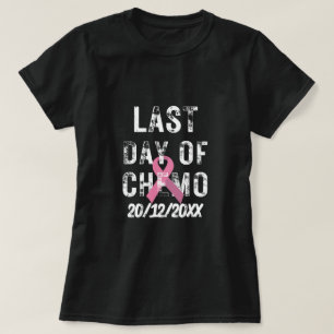 Camiseta FECHA DEL personalizado Último Día del CÁNCER MAMB