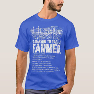 Camiseta Fecha Un Agricultor Gracioso Granjero Granja Tract
