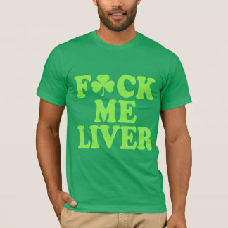 Camiseta Feck yo irlandés divertido del hígado