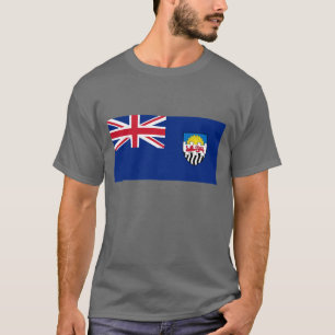 Camiseta Federación de Rhodesia y de la bandera de