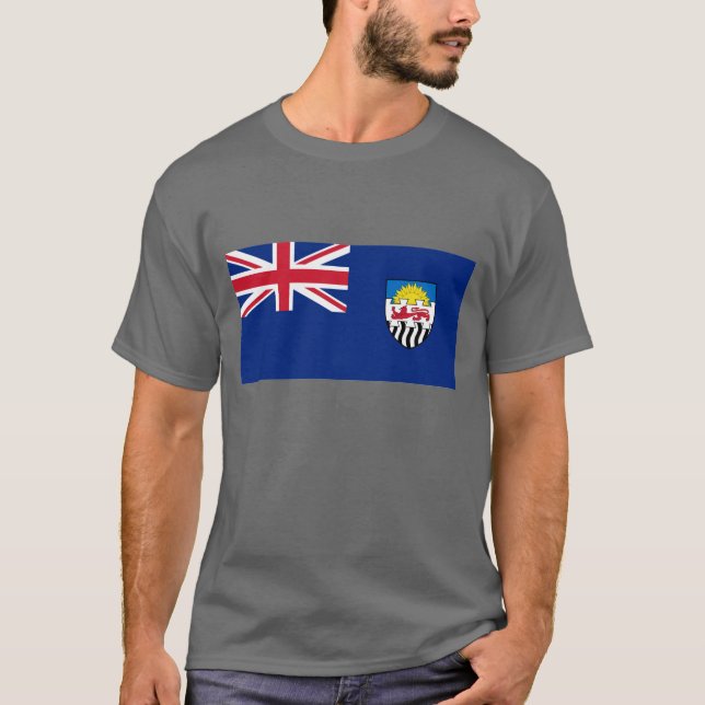 Camiseta Federación de Rhodesia y de la bandera de (Anverso)