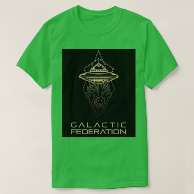 Camiseta Federación Galáctica de la Luz (Diseño del anverso)