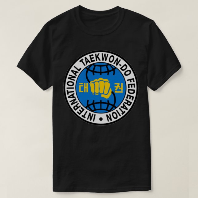 Camiseta Federación Internacional de TaekwonDo de ITF (Diseño del anverso)