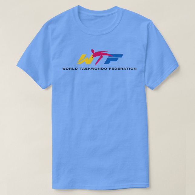 Camiseta federación mundial de taekwondo 1 (Diseño del anverso)