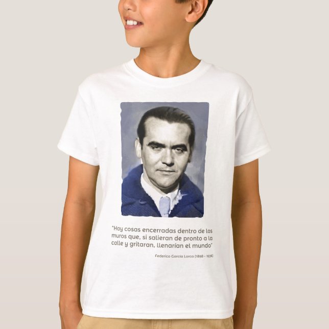 Camiseta Federico García Lorca (Anverso)