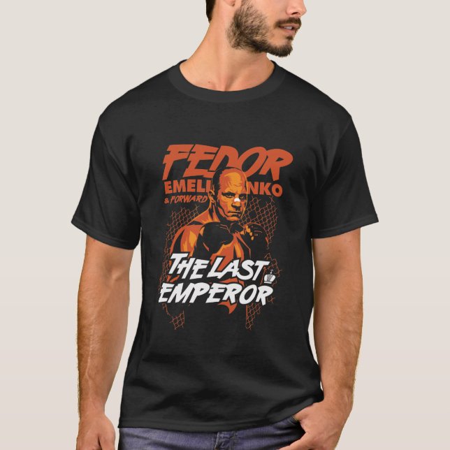 Camiseta Fedor Emelianenko ANIME PERSONALIZADO GIFT (Anverso)