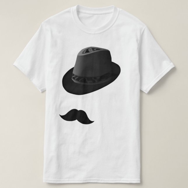Camiseta Fedora (Diseño del anverso)