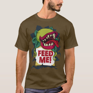 Camiseta Feed Me Lazy Halloween Costume Creepy Spooky Monst