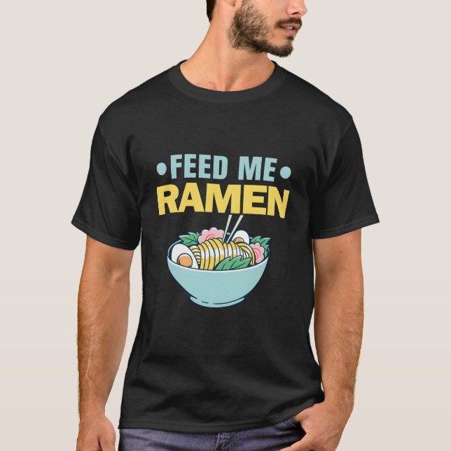 Camiseta Feed Me Ra Tell Me I'M Beautiful Ra Fan (Anverso)