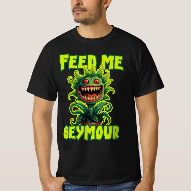 CAMISETA FEED ME SEYMOUR LITTLE SHOP (Anverso)