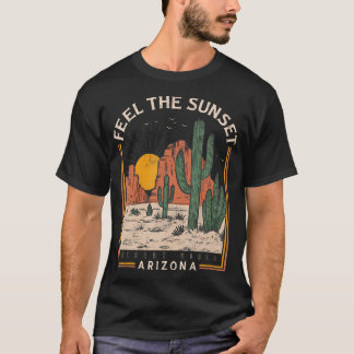 Camiseta Feed Sunset Desert Vibes Arizona Mountain Cactus