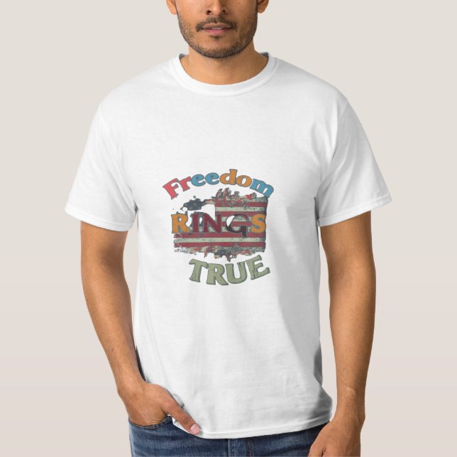 Camiseta Feedom Rings True (Anverso)
