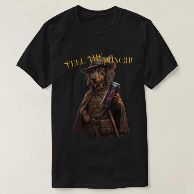Camiseta Feel the Punch (Diseño del anverso)