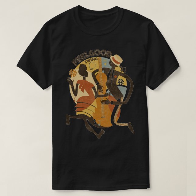 Camiseta Feelgood Swing Jazz Classic T-Shirt (Diseño del anverso)