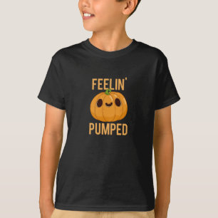 Camiseta Feelin Bomping Funny Pumpkin Pun Dark BG