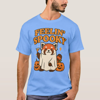 Camiseta Feelin’ Spooky Red Panda Halloween