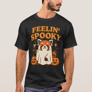 Camiseta Feelin’ Spooky Red Panda Halloween