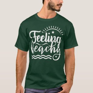 Camiseta Feeling Beachy Trendy Summer Vacation Spring Break