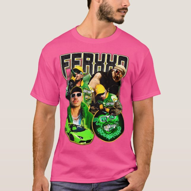 Camiseta Feid Ferxxo Green (Anverso)