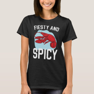 Camiseta Feisty Y Spicaz Langosta De Mariscos