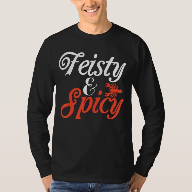 Camiseta Feisty Y Spichón De Langostinos (Anverso)