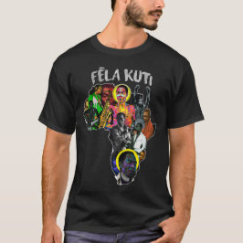 Camiseta Fela Kuti Africa T-Shirt - Pan-African map shirt