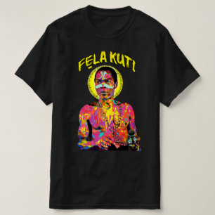 Camiseta Fela Kuti Afrobeat, camiseta de la leyend