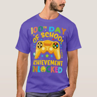 Camiseta Felices 100 días 100 días de logro escolar hasta