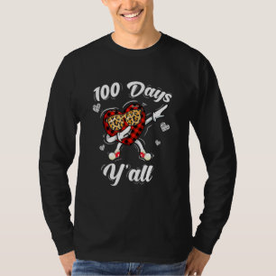 Camiseta Felices 100 días de colegio, búfalo colocado en Da