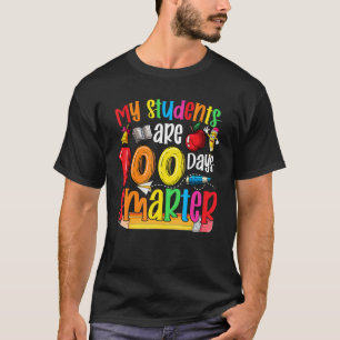 Camiseta Felices 100 días de colegio, mis estudiantes son 1