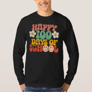 Camiseta Felices 100 Días De Escuela 100 Días Más Inteligen