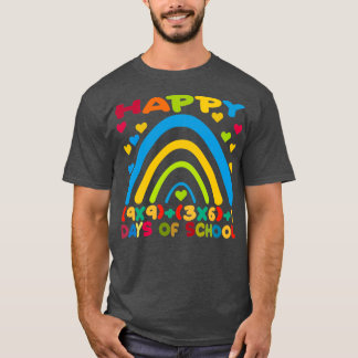 Camiseta Felices 100 Días De Escuela 4