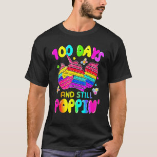 Camiseta Felices 100 días de escuela y aún así Poppin 100th