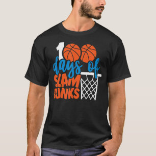 Camiseta Felices 100 Días Escolares 100 Días De Salmam Dunk