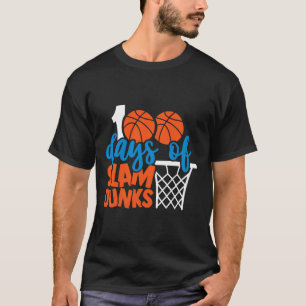 Camiseta Felices 100 Días Escolares 100 Días De Salmam Dunk