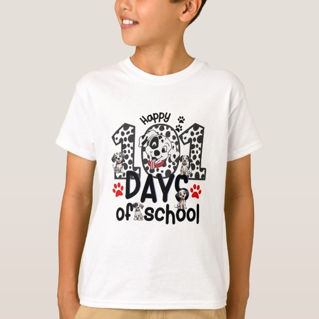 Camiseta Felices 101 Días Escolares (Anverso)