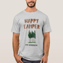 Felices Árboles de Pino de Camper Personalizados
