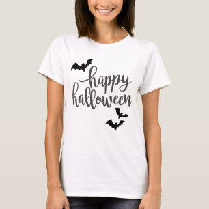 Camiseta Felices Bats de Halloween